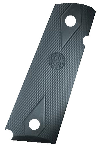 Hogue 45010 1911 Government Black Rubber OverMolded Pistol Grip Panels
