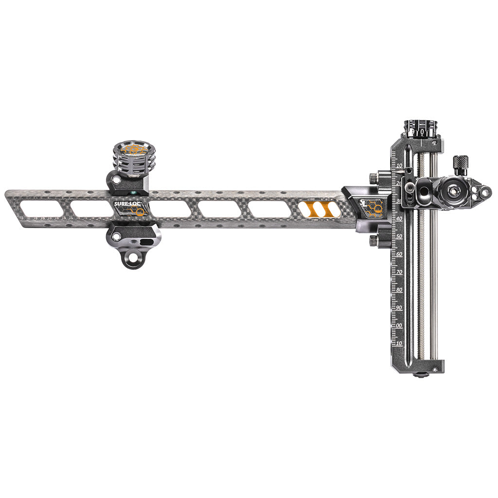 SureLoc Adrenaline Carbon Fiber Bow Sight Orange RH