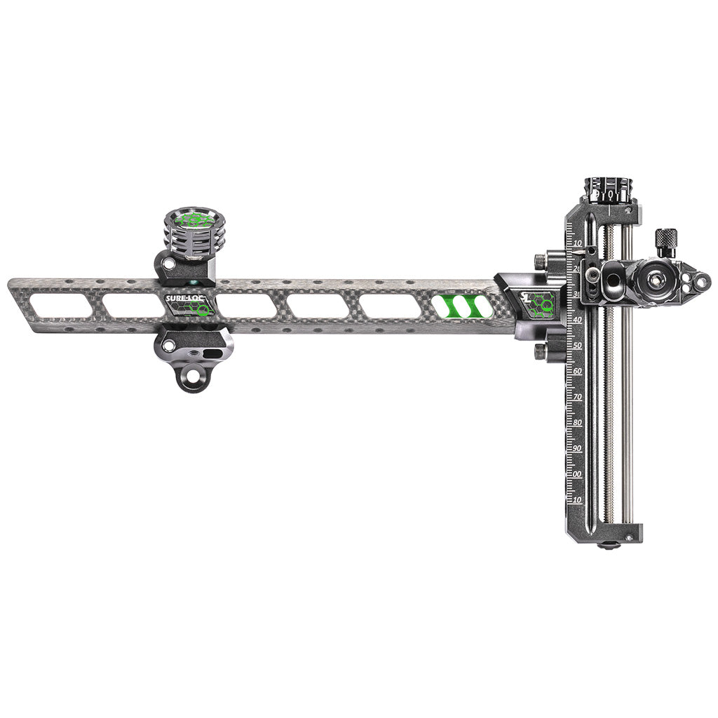 SureLoc Adrenaline Carbon Fiber Bow Sight Green RH