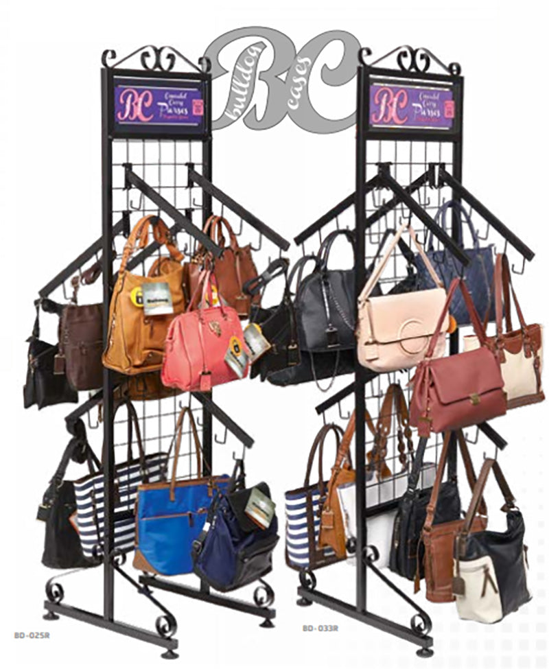 Bulldog 20-Piece Concealed Carry Purse Display with Free Retail Rack, 13 Models