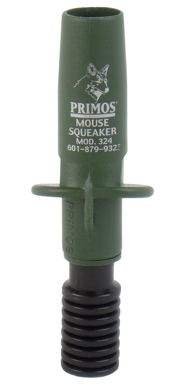 Primos Still Mouse Squeaker Field Rodent Sound Predator Call - Green