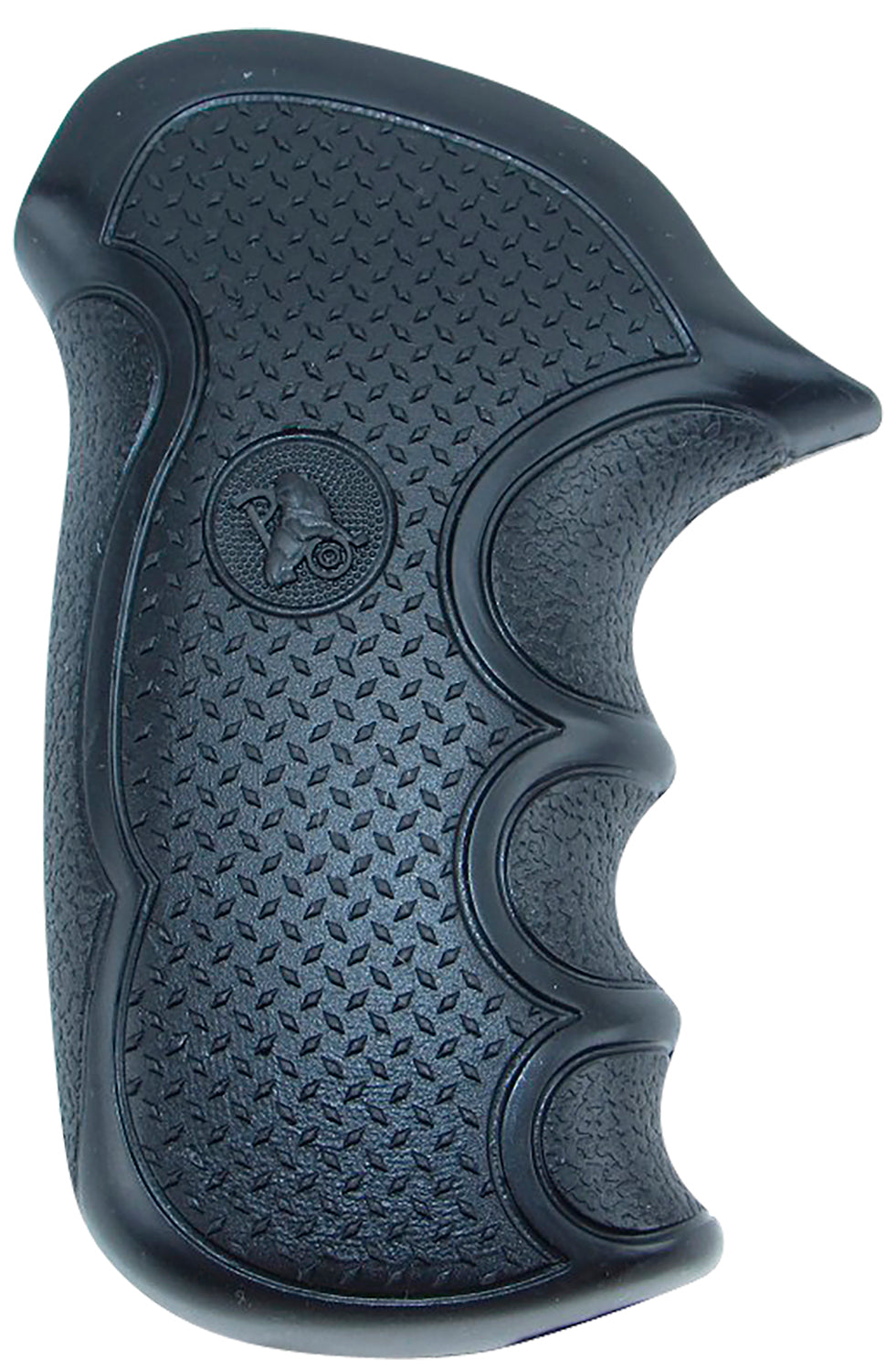 Pachmayr Diamond Pro Rubber Grip Diamond Plate Texture for Taurus Compact Public Defender Polymer Frame – 02475