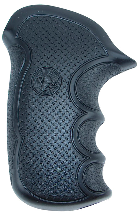 Pachmayr Diamond Pro Rubber Grip Diamond Plate Texture for Taurus Compact Public Defender Polymer Frame – 02475
