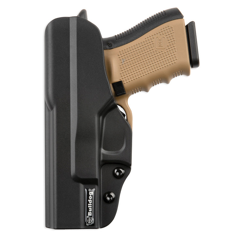 Bulldog Black RH Polymer IWB Holster with Metal Clip for Sig P938