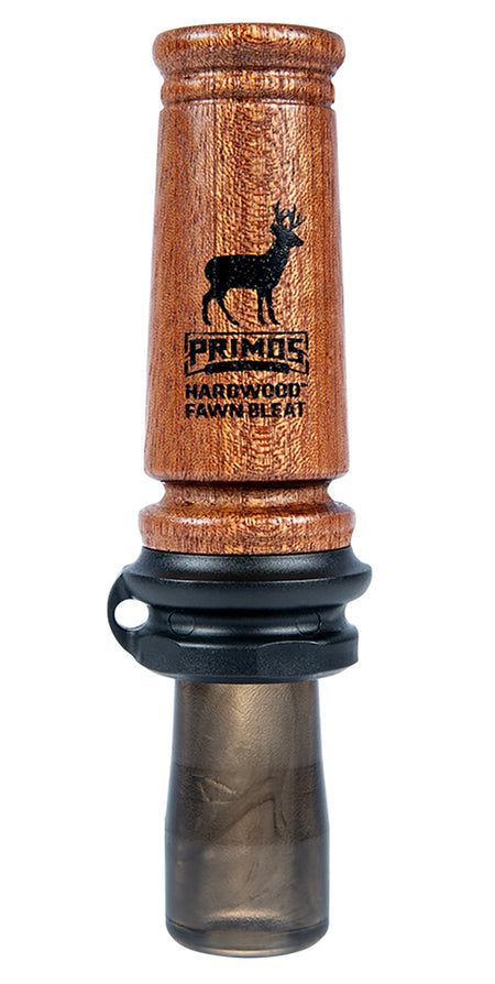 Primos Hardwood Fawn Bleat Open Call Appeals to Doe Maternal Instinct - Brown