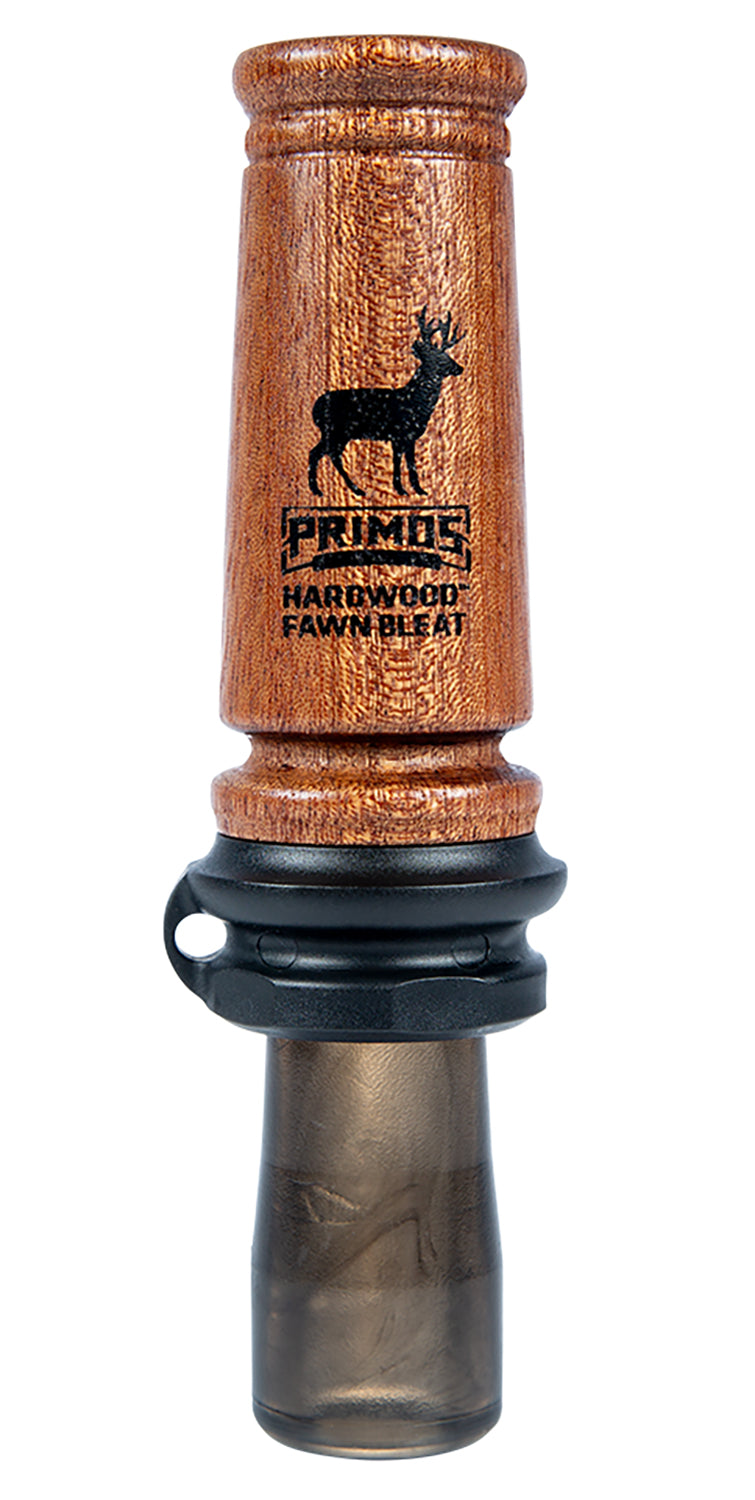 Primos Hardwood Fawn Bleat Open Call Appeals to Doe Maternal Instinct - Brown