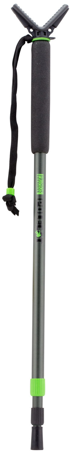Primos Pole Cat Tall Hunting Monopod with V Yoke, Aluminum, 33 to 65 Inches