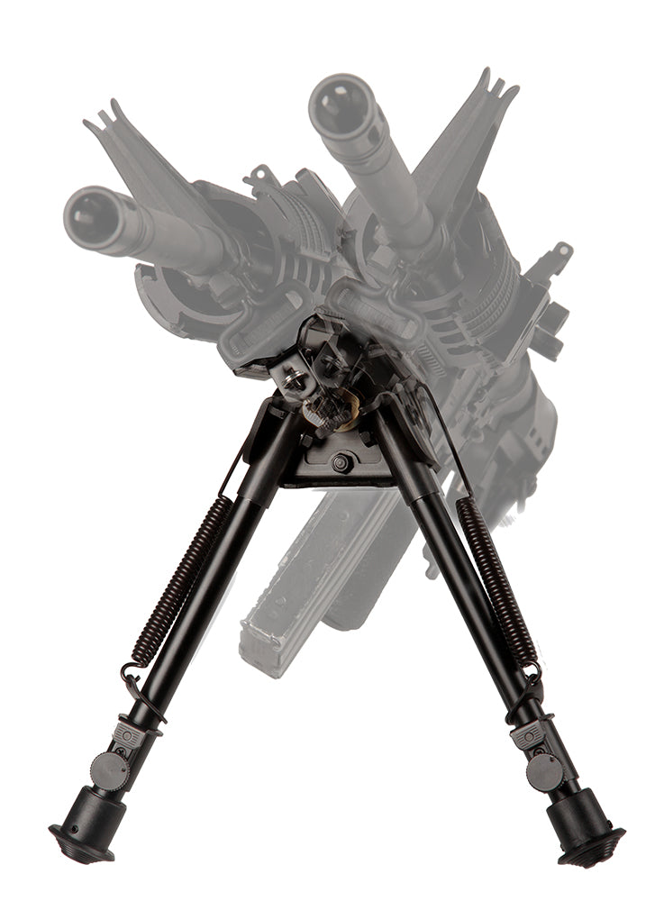 Blackhawk Sportster Traverse Pivot Bipod Black Anodized Metal Sling Swivel Attached 6 to 9 Inch