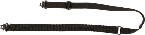 Allen Paracord Firearm Sling Black with Swivel Elastic Cord