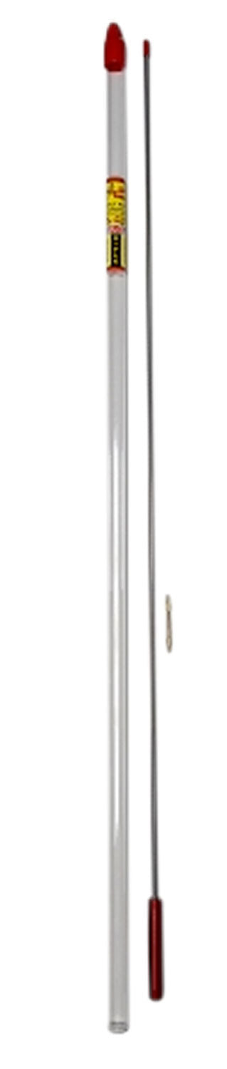 Pro-Shot .22-.26 Cal 36" Micro-Polished Stainless Rifle Cleaning Rod with Swivel Handle