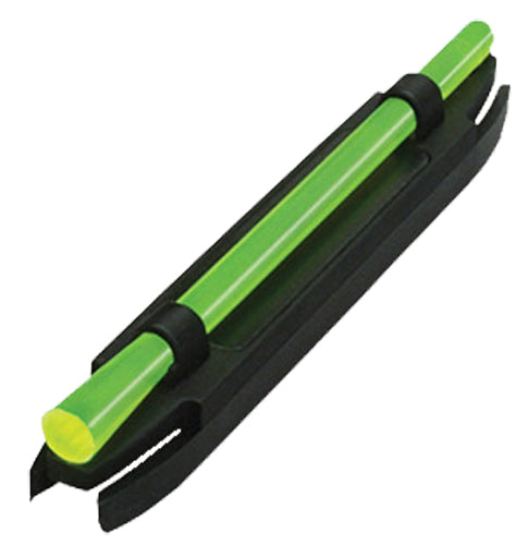 HiViz S200G Magnetic Snap-On Green Fiber Optic Front Sight Ultra Narrow Rib Shotgun