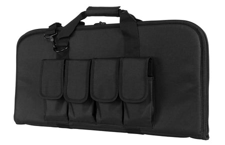 NcSTAR CVCP2960B-28 VISM 28" Pistol Case 4 Pockets Lockable Black