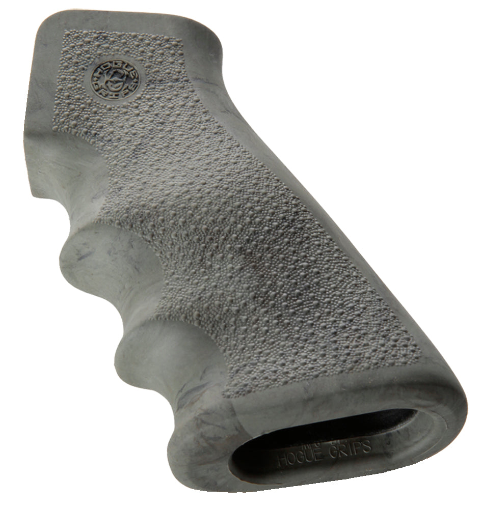 Hogue 15881 AR-15 M16 Ghillie Green Rubber Pistol Grip with Finger Grooves