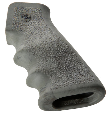 Hogue 15881 AR-15 M16 Ghillie Green Rubber Pistol Grip with Finger Grooves