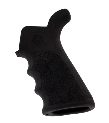Hogue 15020 AR-15 M16 OverMolded Beavertail Black Rubber Pistol Grip with Finger Grooves
