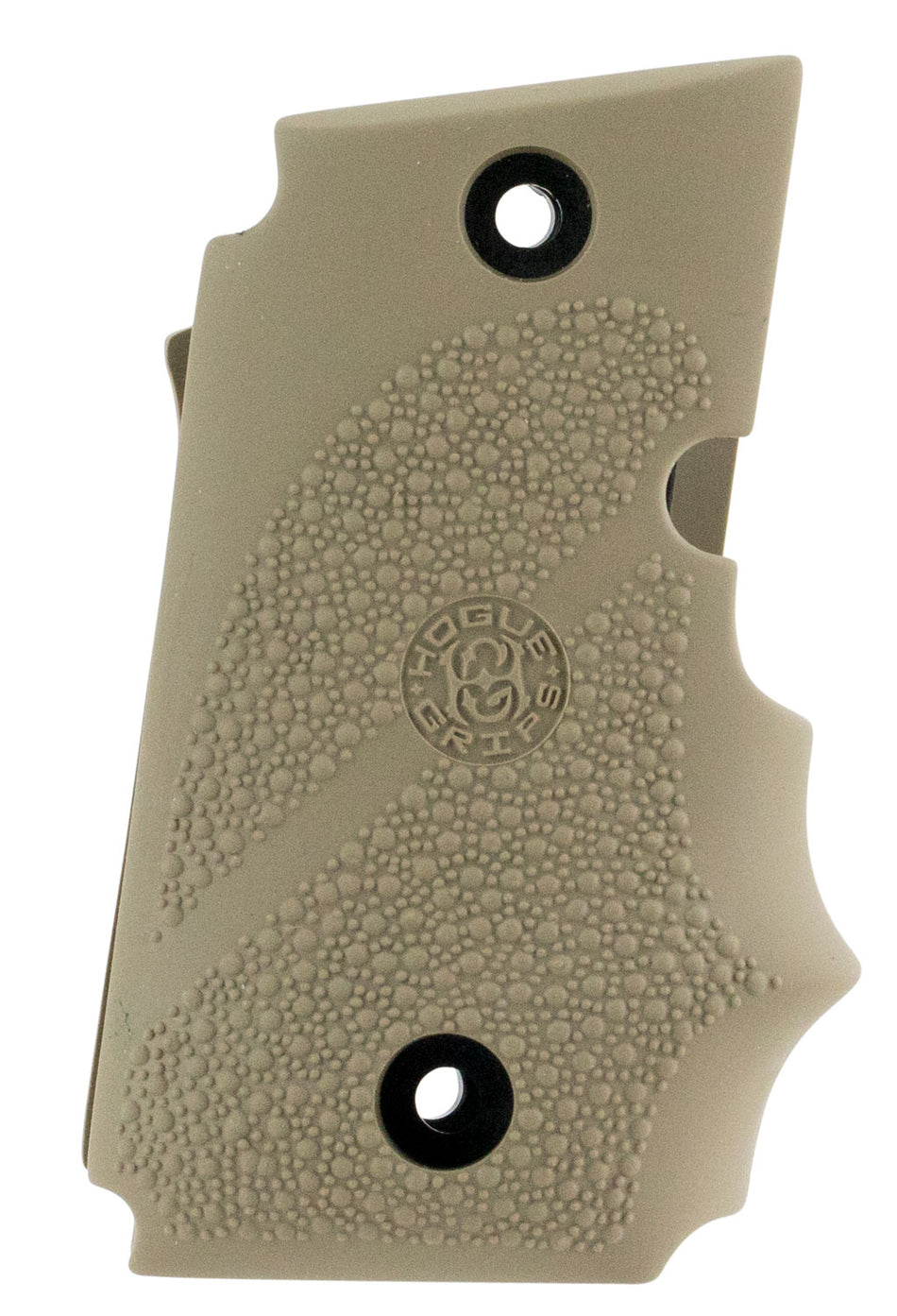 Hogue 98083 Sig P938 FDE OverMolded Rubber Grip with Finger Grooves Ambidextrous Safety