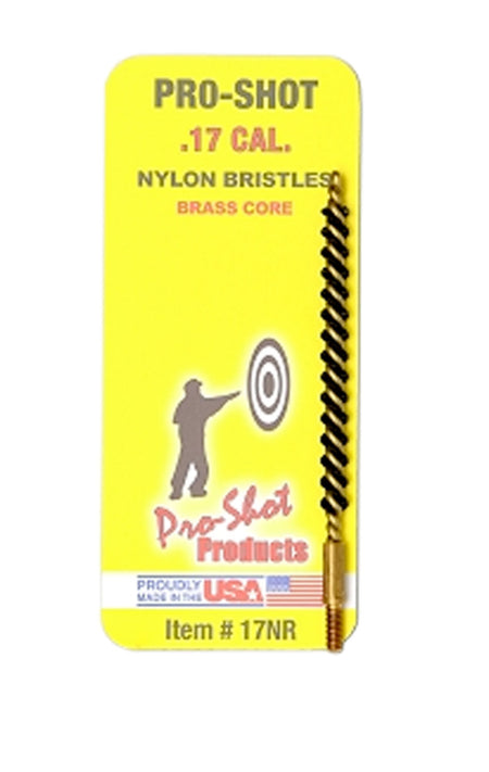 Pro-Shot 7mm Rifle Brass Core Nylon Bristle Bore Brush #8-32 Thread