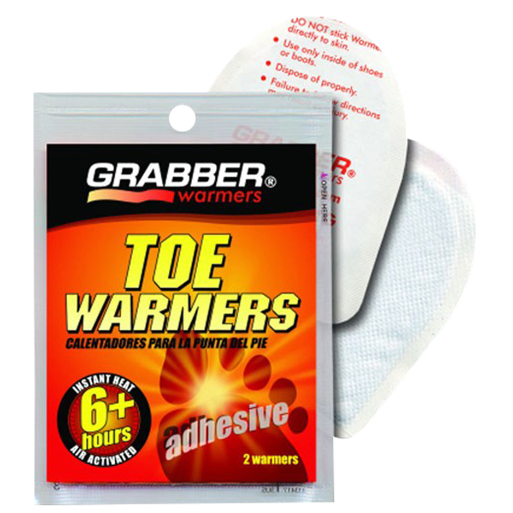 Grabber Rounded Toe Warmers Adhesive 1 pr.
