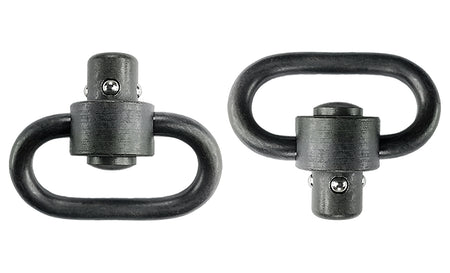 GrovTec US Inc GTSW288 Black Manganese Phosphate 1.25" Heavy Duty Push Button Swivel