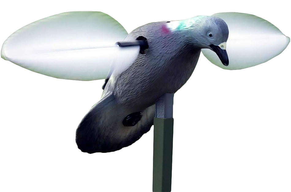 Mojo HW2410 Motorized Pigeon Decoy with Direct Drive Motor, Multi Color