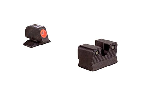 Trijicon HD Night Sights Green Tritium Orange Outline - Beretta 92A1/96A1 Front and Rear Set (600619)