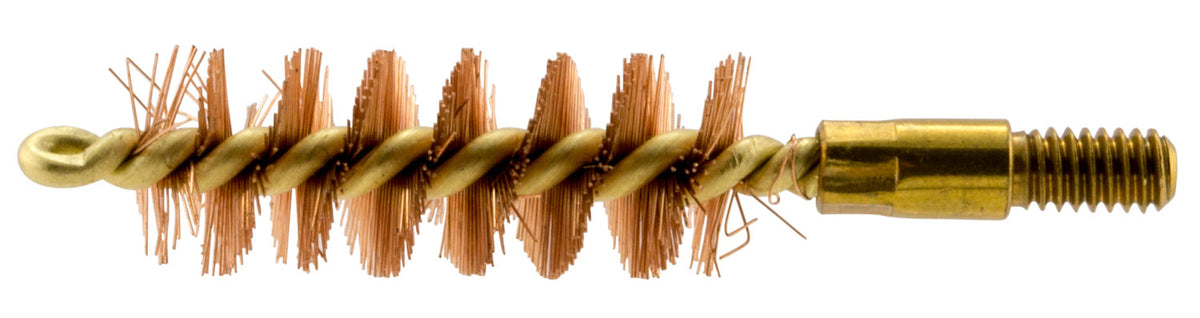 Pro-Shot 10P .40/10mm Pistol Bore Brush Bronze Bristles Brass Core #8-32 Thread
