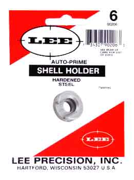 Lee Auto-Prime #6 Priming Tool Shell Holder - .218 Bee, 32/20 & More