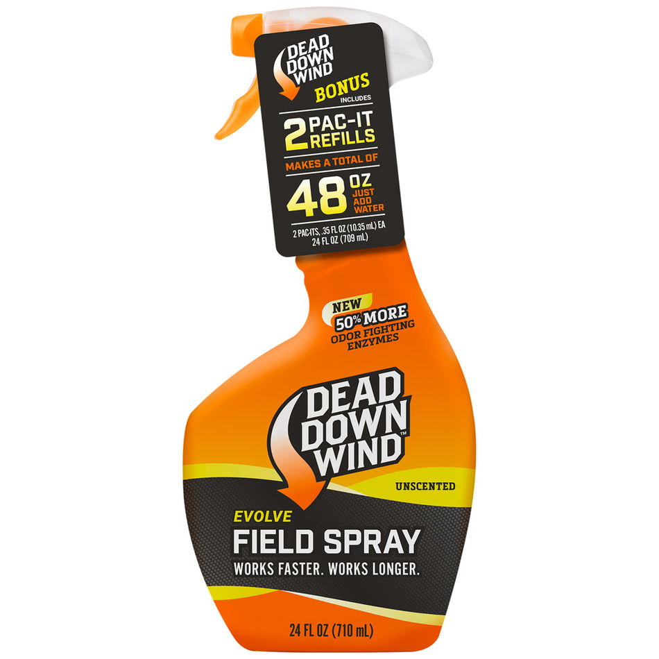 Dead Down Wind 48 oz. Field Spray Combo with Pac-Its