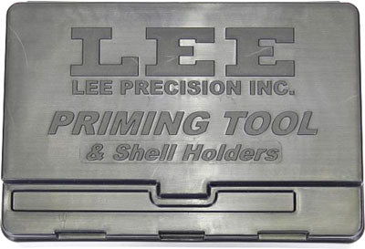 Lee Reloading Priming Tool Storage Box – 18 Holder Capacity