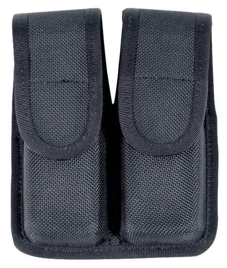 Blackhawk Cordura Double Mag Pouch Black Single Stack 9mm 40 45 Metal or Polymer
