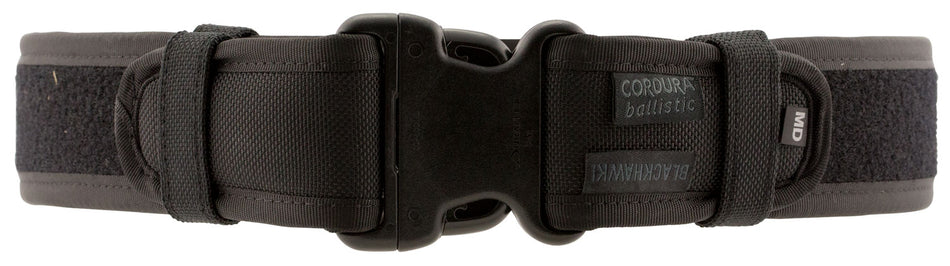 Blackhawk 44B2XLBK Black Cordura Ergonomic Duty Belt 44"-48" Triple-Retention Buckle