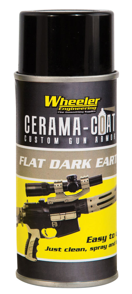 Wheeler 492304 Cerama-Coat Gun Armor FDE Ceramic Bond Matte Firearm Protective Finish
