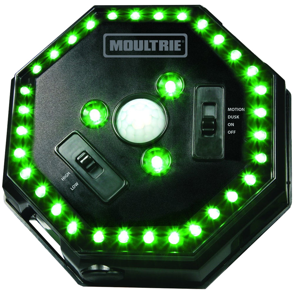 Moultrie Feeder Hog Light MFA12651 Black Green Filter Motion/Photocell/Manual 30ft Range