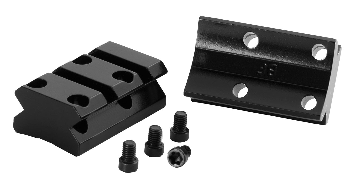 Browning X-Bolt Weaver-Style Two-Piece Scope Base in Black Gloss