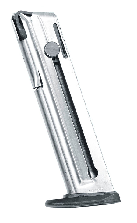 Walther Arms 51060102 PPQ 22LR Replacement Magazine 10rd Nickel Steel Finish