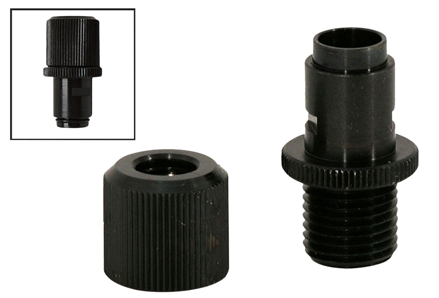 P22 Threaded Barrel Adapter 1/2"-28 Black Nitride by Walther Arms
