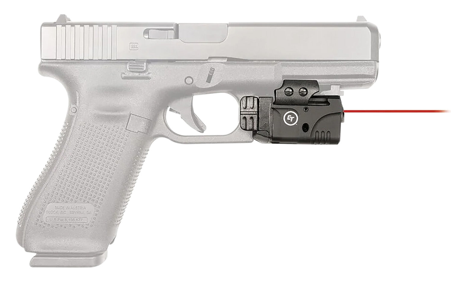Crimson Trace Rail Master Pro Red Laser/Tactical Light Combo, 100 Lumens, Picatinny/Weaver Rail