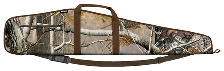 Bulldog BD244 Extreme Scoped Rifle Case Realtree AP 48" Water-Resistant Nylon with 2.25" Padding and Brown Trim