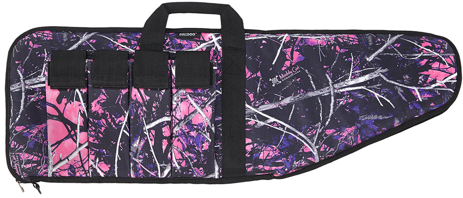 Bulldog MDG1038 Muddy Girl Camo Extreme Tactical 38" Nylon Rifle Case with Soft Padding and Shoulder Strap