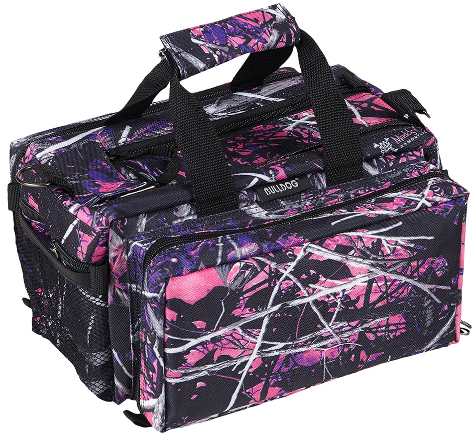 Bulldog BD910MDG Muddy Girl Deluxe Nylon Range Bag with Adjustable Shoulder Strap and Storage Compartments