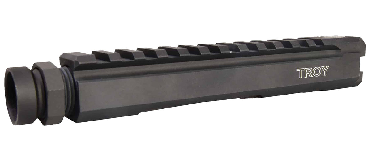 Troy Ind SRAIAK1T0BT00 AK Ambidextrous Top Picatinny Rail Gas Tube Black Anodized