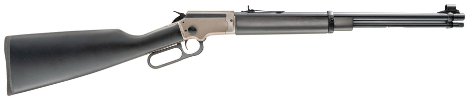 Chiappa Firearms 920426 LA332 Kodiak Cub Takedown Full Size 22 LR 15+1 18.50" Blued Barrel, Stainless Cerakote Receiver, Black Textured Fixed English Style Stock, Right Hand