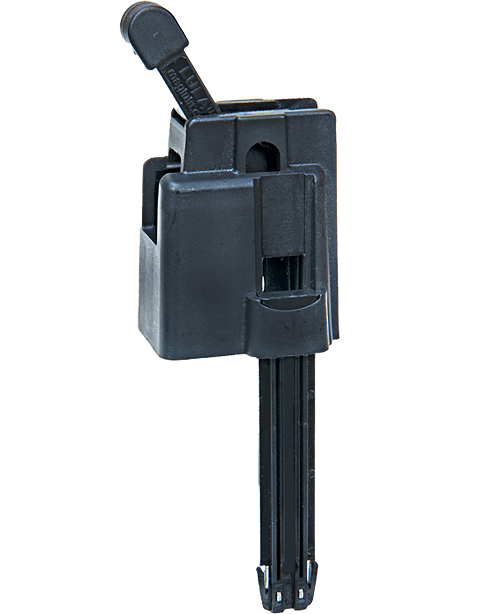 Maglula LU18B UZI SMG 9mm Luger LULA Mag Loader & Unloader, Durable Black Polymer Construction