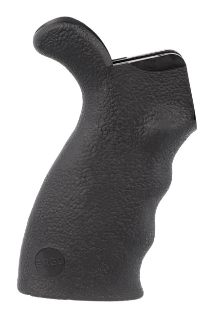 Ergo 2 Black Textured Rubber AR Grip with Built-In Thumb Shelf for AR-15/AR-10
