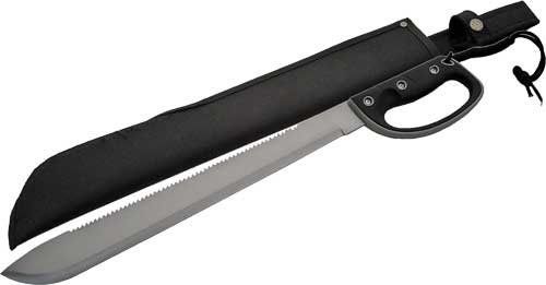 SZCO Rite Edge 19 Inch Rubber Grip Machete 24.75" Total Length