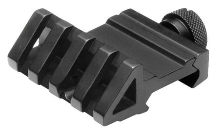 NcStar MPR45 Black Offset 45-Degree Rail Mount for Accessories and Optics