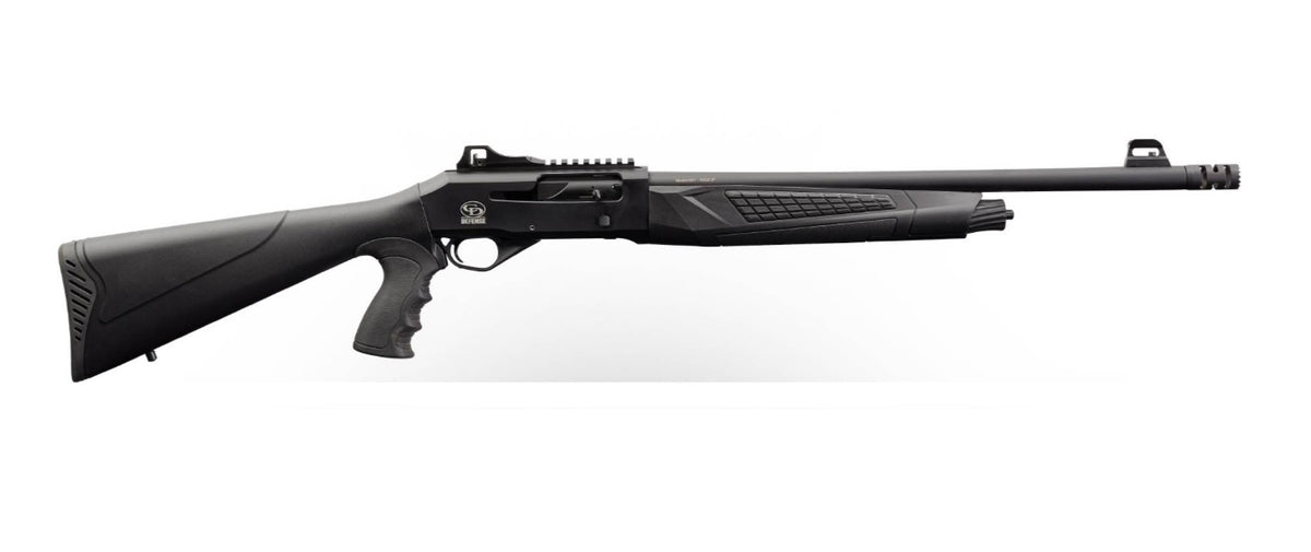 Charles Daly 930229 601 Tactical Full Size 12 Gauge Semi-Auto 3" 4+1 18.50" Black Steel Barrel, Black w/Picatinny Rail Aluminum Receiver, Fixed w/Pistol Grip Black Synthetic Stock
