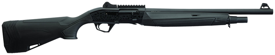 Charles Daly 930401 601 Sport 12 Gauge Semi-Auto 3" 5+1 20" Matte Black Steel Barrel, Picatinny Rail Aluminum Receiver, Fixed Black Synthetic Stock