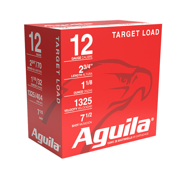 Aguila Competition Sporting Clays High Velocity Shotgun Ammo 12 Gauge 2.75 in 1-1/8 oz #7.5