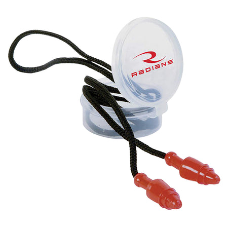 Radians JP3150HC 28 dB Red/Black SnugPlugs Behind-the-Neck Ear Plugs Adult 1 Pair